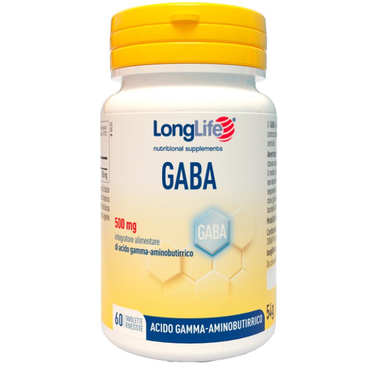 LONGLIFE GABA 500MG 60TAV