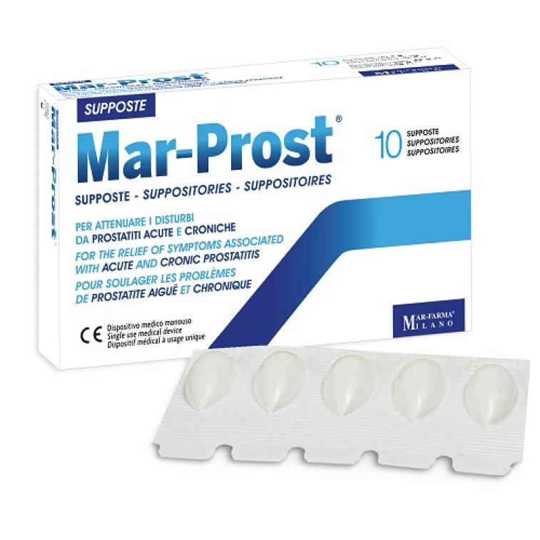 MAR-PROST SUPPOSTE 10PZ