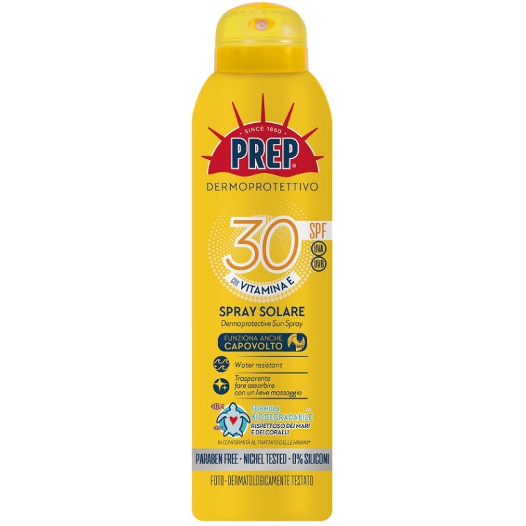 PREP SPRAY SOLARE SPF30 CON VITAMINA E 150ML