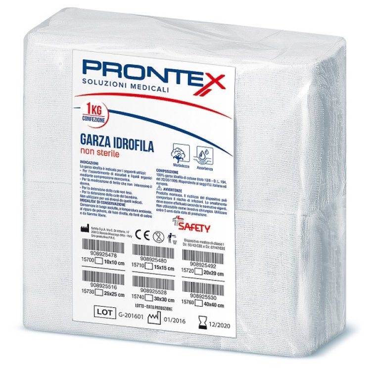 GARZA TEXIL 15X15CM 1KG