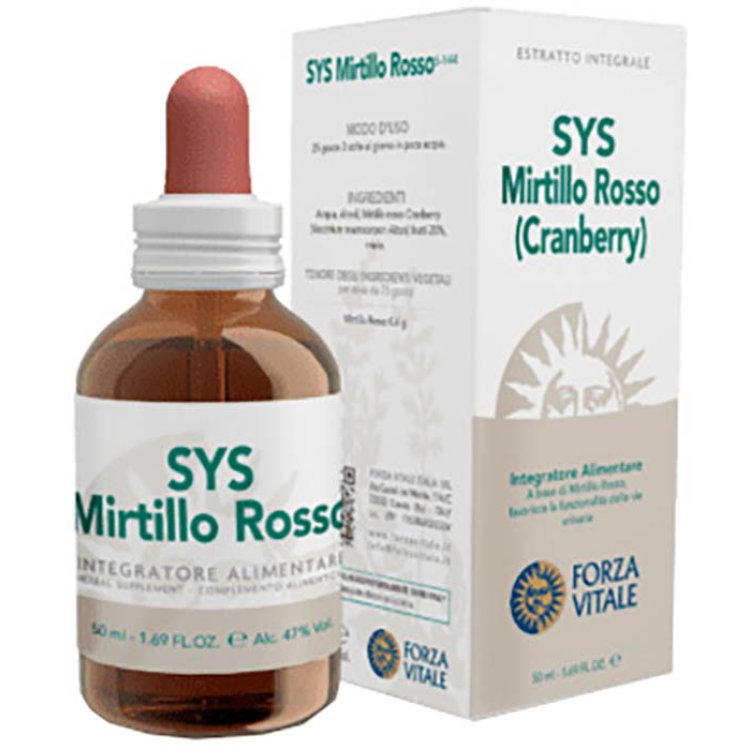 SYS MIRTILLO ROSSO GOCCE 50ML SYS MIRTILLO ROSSO GOCCE 50ML