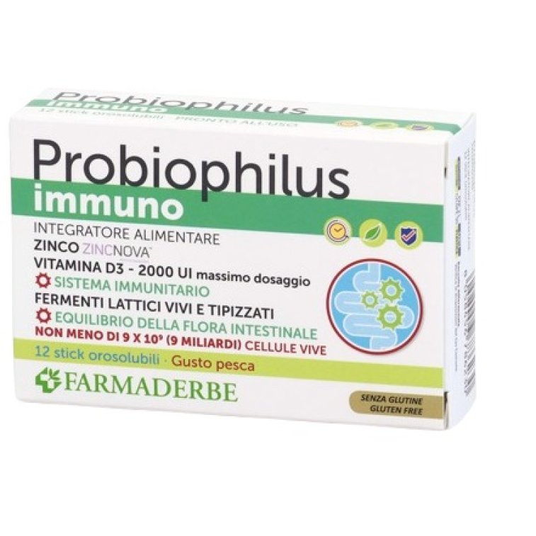 PROBIOPHILUS IMMUNO 12STICKPAC