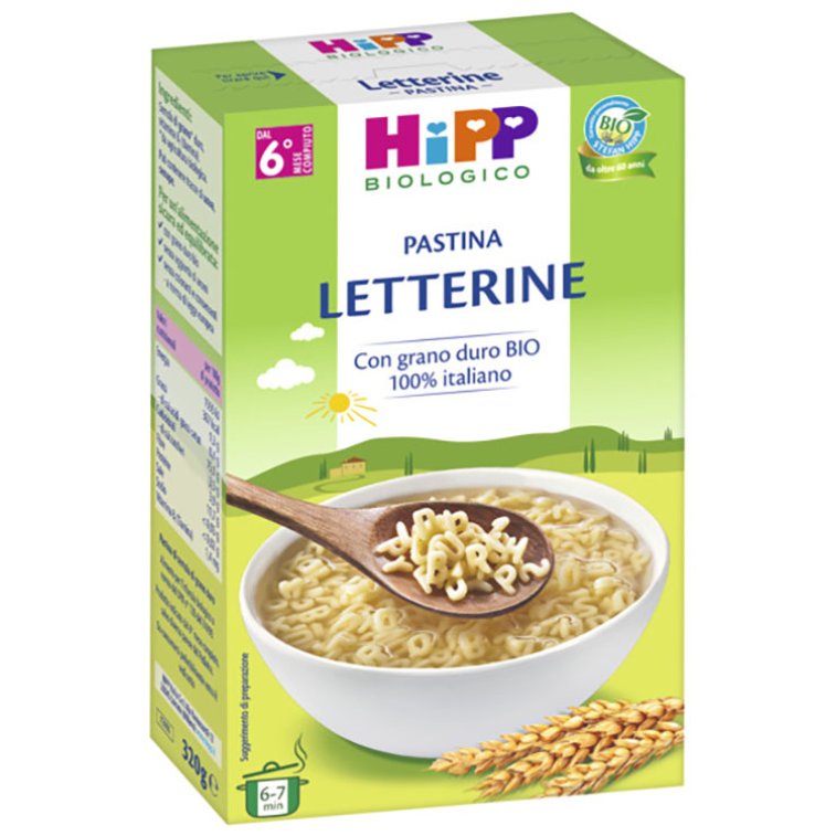 HIPP BIOPASTINALETTERINE320G