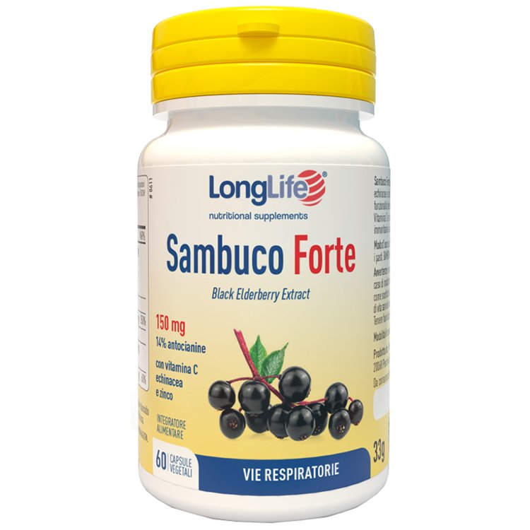 LONGLIFE SAMBUCO FORTE 60CPS