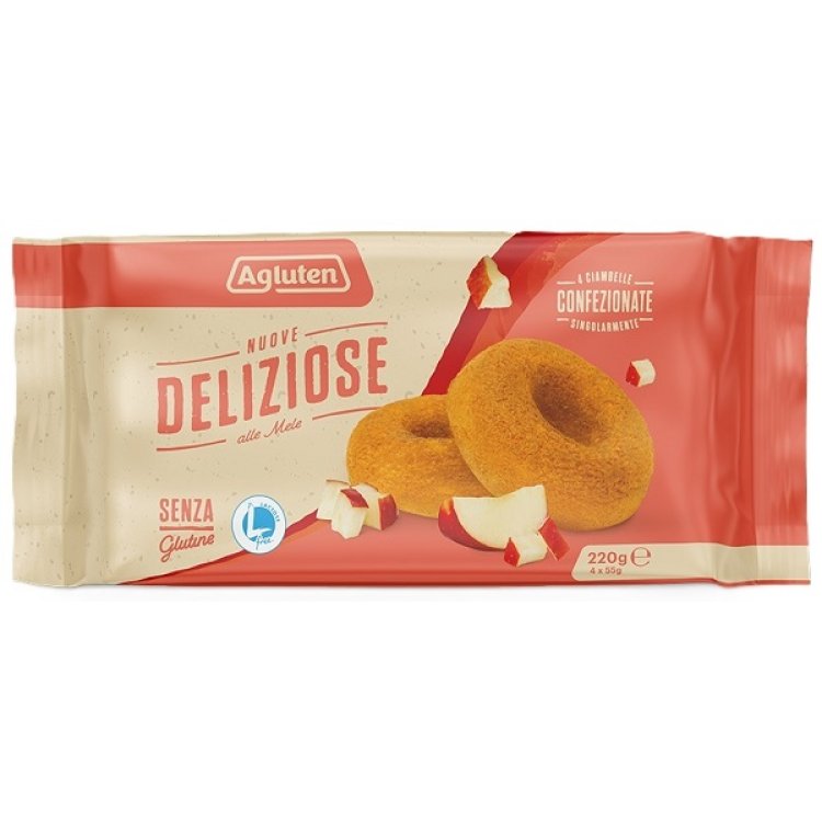 AGLUTEN NUOVE DELIZ MELE 4X55G