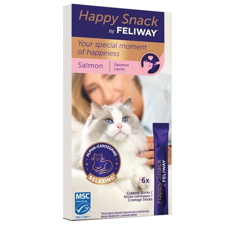 FELIWAY HAPPY SNACKS SALMON 6