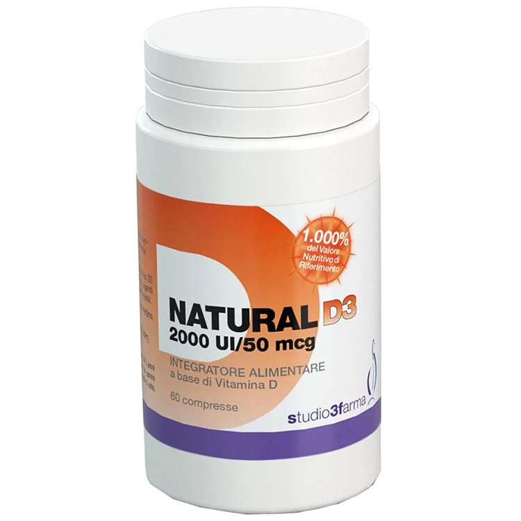 NATURAL D3 60CPR