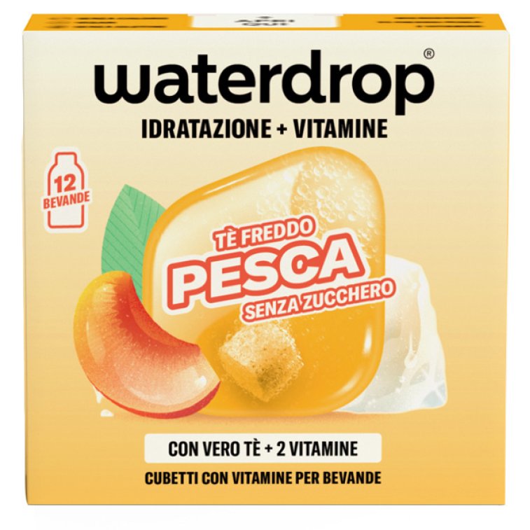 WATERDROP ICE TEA PESCA12CUB