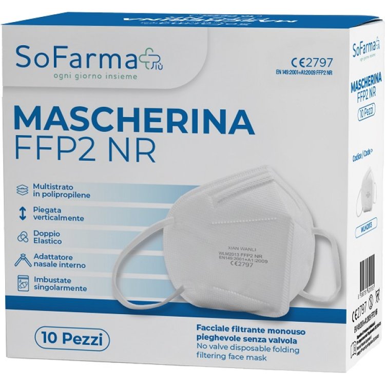 MASCHERINA FFP2 BI10PZSOFARM