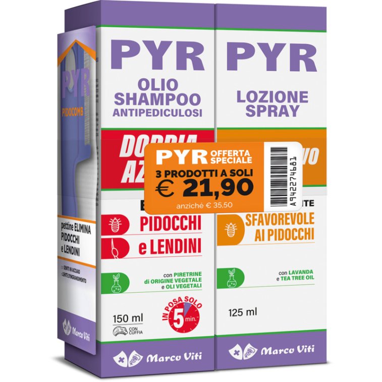 PYR ABB OLIO SH+SPRAY PREV+PET