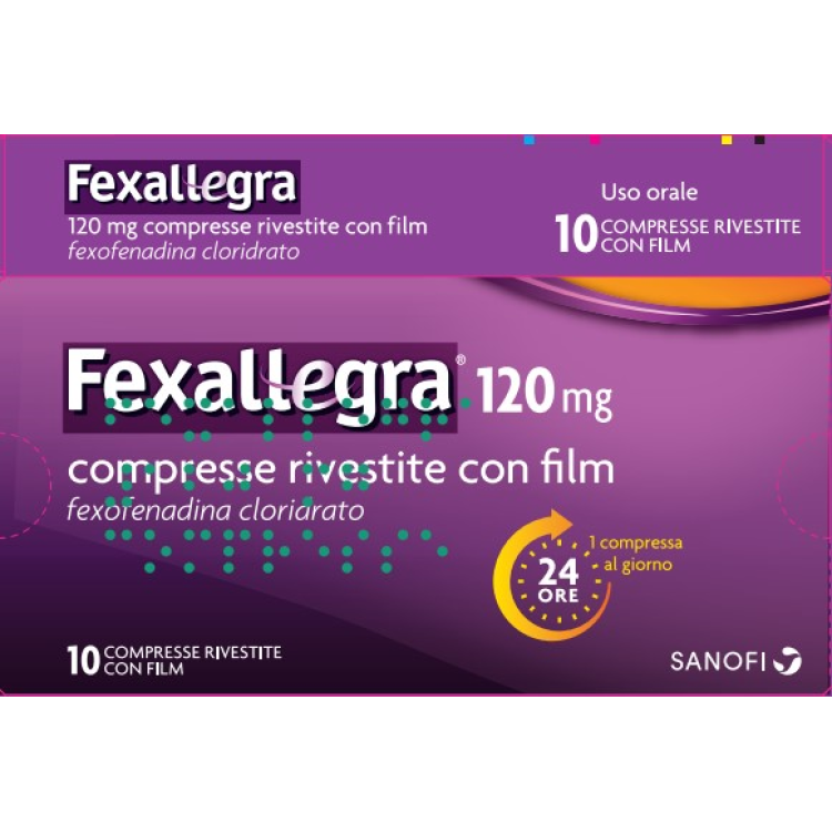 FEXALLEGRA*10CPR RIV 120MG