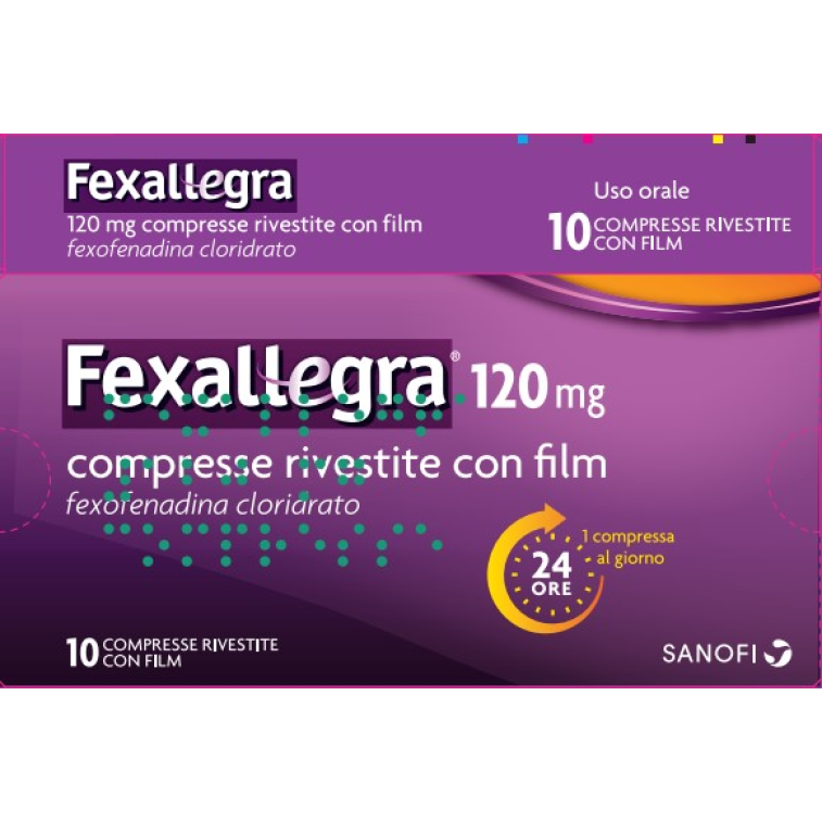 FEXALLEGRA*10CPR RIV 120MG