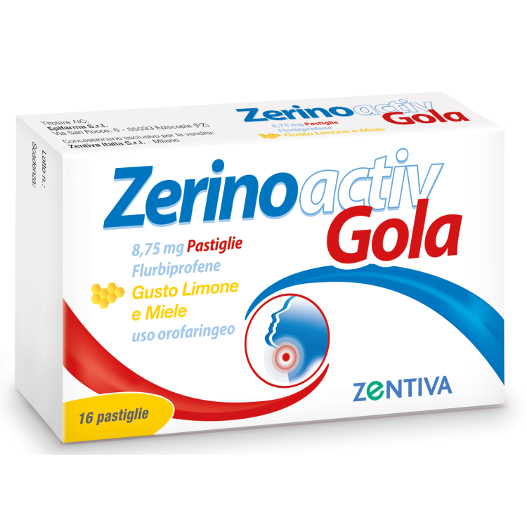ZERINOACTIV GOLA*16PASTL LIM M