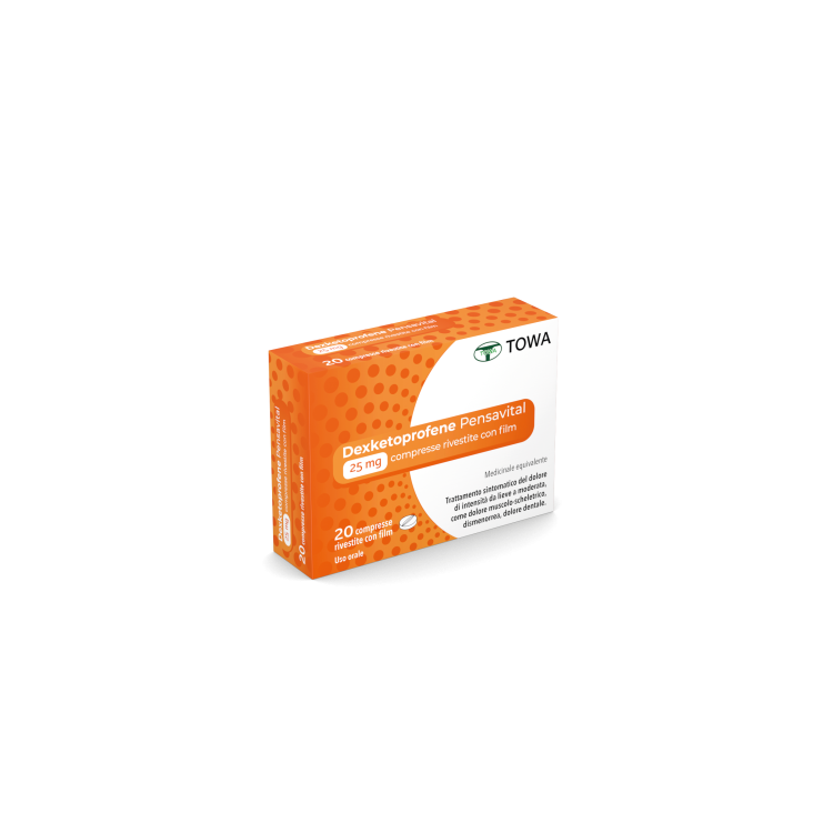 DEXKETOPROFENE PEN 20CPR25MG