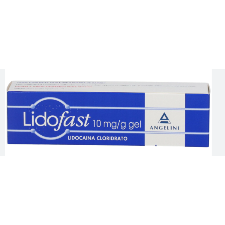 LIDOFAST*GEL 1MG/G 100G